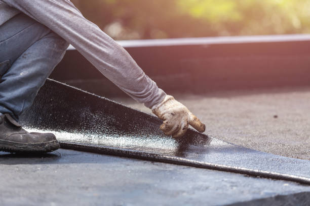 Professional Emergency Waterproofing technician working in Leopolis, WI